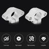 2Pcs Linear Shaft Holder Motion Rail Guide Support CNC Router
