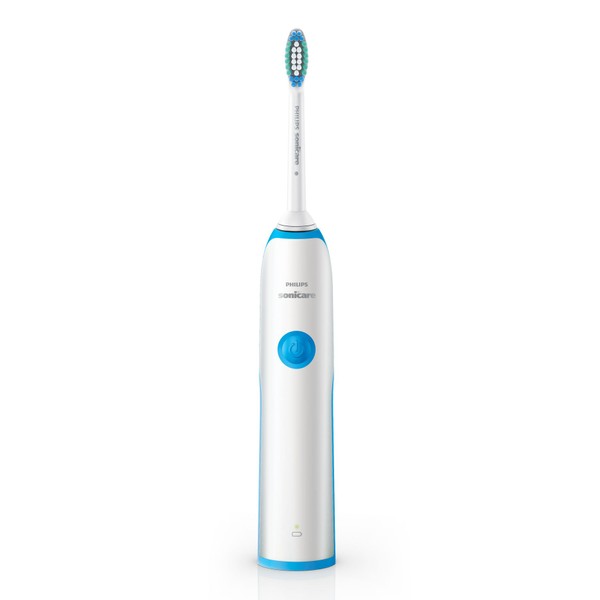 Philps Sonicare Essence+ Rechargeable Electric Toothbrush, Gentle Yet Effective, Brown Box Packaging, Mid-Blue