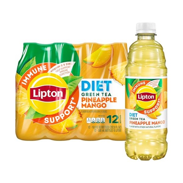 Lipton Lipton Immune Support Diet Pineapple Mango, 16.9 Fl Oz