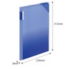 Kokuyo F-LM5710B-6 File Clear Holder Book MOTTE A4 6P Blue
