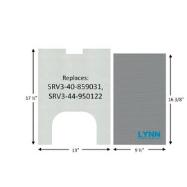 Lynn Manufacturing Replacement Vermont Castings Refractory Board and Blanket Kit, Aspen C3, SRV3-40-859031, SRV3-44-950122, 2391C