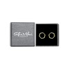SOFIA MILANI - Women's Earrings 925 Silver Hexagon Stud Earrings,