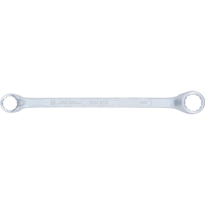 BGS, 1214 20x22 Double Ring Spanner Offset, 20 x 22