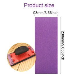 Viaky Sandpaper 25pcs, 230 x 93mm Sandpaper 80 120 180 240 400 Assort Fine, Waterproof Abrasive Sanding Paper, Wet and Dry Sandpaper For Car, Wood, Plastic, Metal (9.05 x 3.66 Inch)