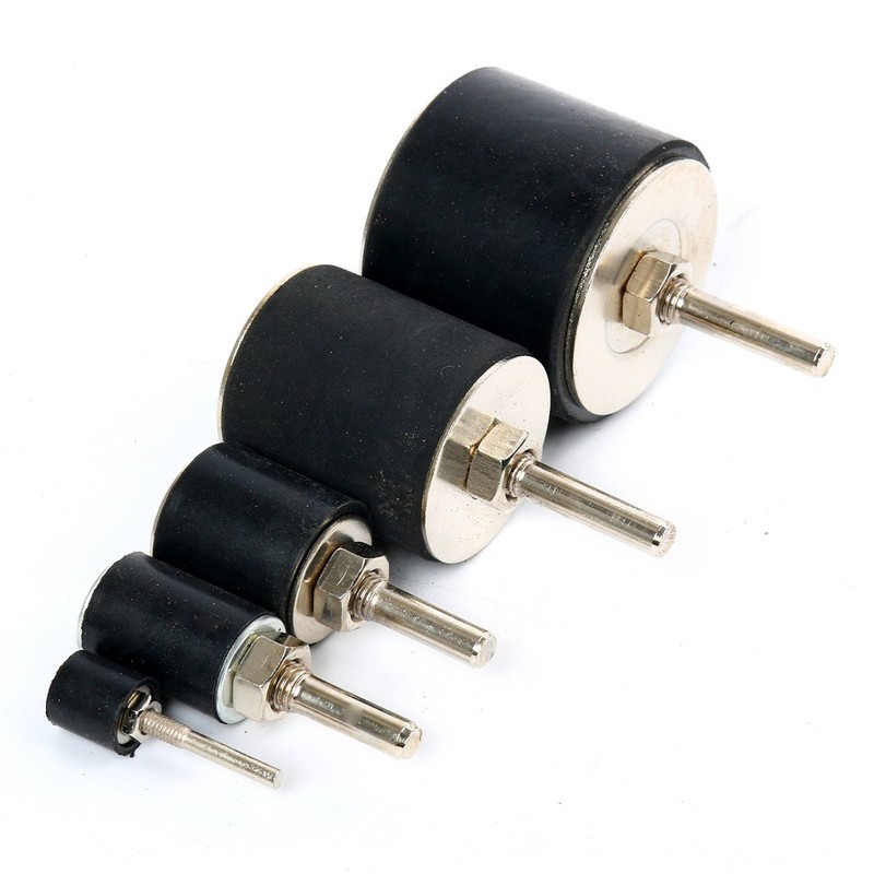 FreeTec 25pcs Sanding Round Drum Set for Woodworking Drill Press