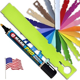 TAGKRAFTERS 7" x 1" Lime with Marker - 2,000 Pcs - Plastic Plant Tags and Labels - Wrap Around Thermal Plastic - Nursery Garden Tree Labels | Made in The USA |