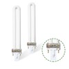 Dameiol (2 Pack) 13W Type E Replacement Tube Light Bulb