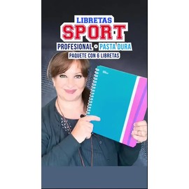 Cuaderno Printaform Sport Profesional 6 Pzas Pasta Dura 100h                                                                                          