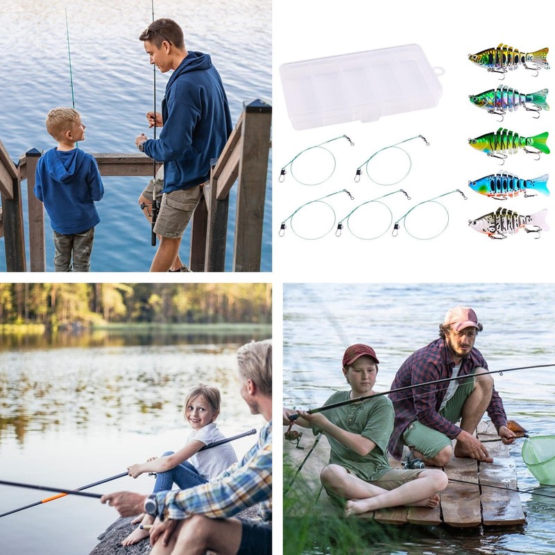 Swim Baits for Bass Fishing - 3D Trout Bait with