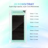 NAGARAKU Dark Brown Eyelash Extension Thickness 0.15 mm C Curvature