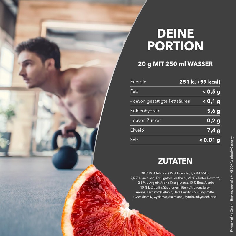 Best Body Nutrition 600 g Pre Noxx Booster with BCAA
