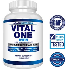Multivitamínico para hombres, apoya la próstata, la visión y el corazón
