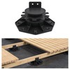 Muzata 5Pack Adjustable Deck Support Pedestal Paver Flooring Joist Supports