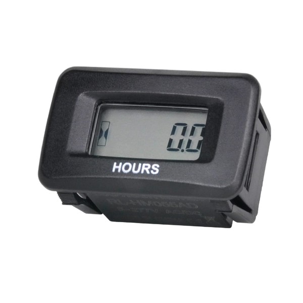 Runleader Digital Hour Meter Kits, AC/DC 5V to 277V, Hours