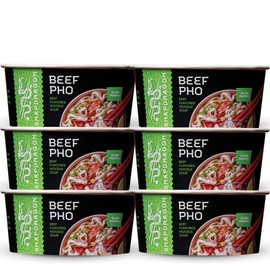 Snapdragon Snapdragon Vietnamese Pho Soup Bowl, Beef Pho, 2.1 oz (Pack of 6)