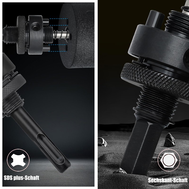 Hole Saw 68 mm, Bi-Metal Hole Saws with SDS Plus