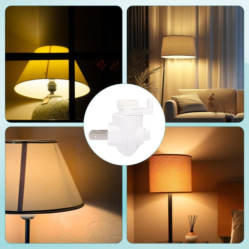 Plug in Night Light Module E12 Base Socket with ON/Off