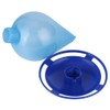 Hanging Transparent Plastic Hummingbird Feeder Outdoor Bird Feeding Device for
