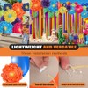Mverse Large Mexican Paper Flowers Decorations for Wall | Pre-Assembled