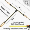GOSYSONG 1/4 inch Splitter Cable, 1/4" inch Stereo Female to