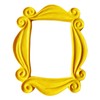 Handmade Friends Peephole Frame - As seen on Monica’s Door on Friends TV Show (Yellow)