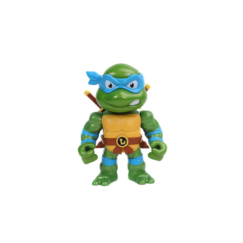 Jada Toys Turtles Leonardo 10cm Die-Cast Collectible Figure - Green/Blue