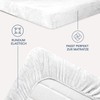 DREAMZIE Premium Terry Fitted Sheet, 90 x 200-100 x 200