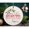 North Myrtle Beach South Carolina Souvenir Christmas Ornament 2024 Someone
