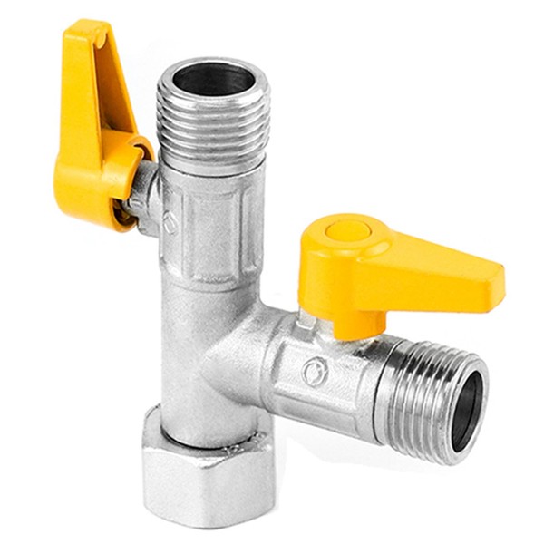 SensaBliss G 1/2 3-Way 3 Gang T Adapter Branch Faucet