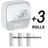 Mini Printer with 1 Roll of Stickers – Portable Bluetooth