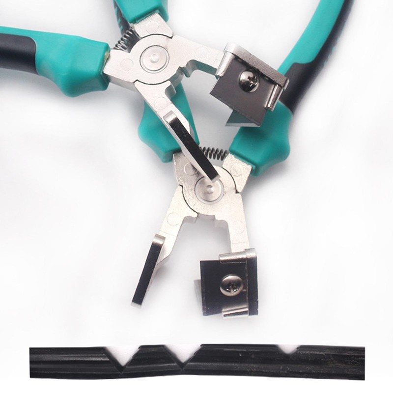 Angle Miter Shear Cutter,Miter Strip Right Angle Scissor Plier Cutter