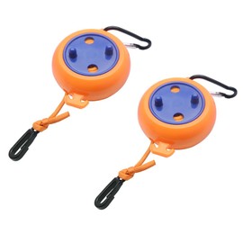 SagaSave Camping Washing Line, 2 Pack 8M Portable Retractable Travel Cloth Line, Laundry Rope, Anti Winding Line Clothes Airer Hanger for Travel Holiday Outdoor Indoor