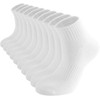 ACCFOD ACCFOD Womens White Ankle Socks Thin Cotton Gym Socks