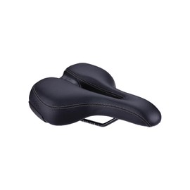 BBB Cycling SoftShape Active Bicycle Saddle I Bicycle Seat Unisex I Sporty Design Bicycle Saddle with Cut-Out I BSD-122