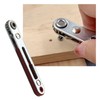 ANBOO 2 x Mini Ratchet Wrench Magnetic, Flat Head and