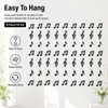 8 Pcs Music Notes Party Decorations, Musical Note Hanging Swirl,