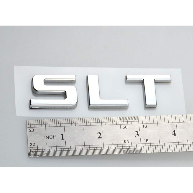One Pcs SLT Emblem Replacement For 2014-2020 GMC Sierra GMC
