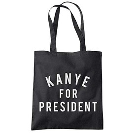 Kanye for President Tote Bag - Black One Size