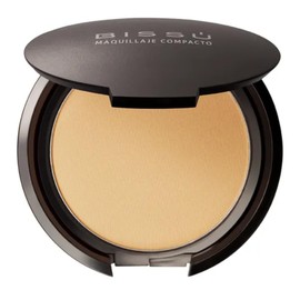 Bissú Maquillaje Compacto, Polvo Mate en 15 Tonos, Sin Aceites, Reduce Brillo y Líneas de Expresión (10 Honey, Mediano)