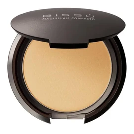 Bissú Maquillaje Compacto, Polvo Mate en 15 Tonos, Sin Aceites, Reduce Brillo y Líneas de Expresión (10 Honey, Mediano)