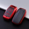 SANRILY Soft TPU 6 Button Key Fob Cover for Dodge