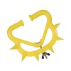Zikimed XL Calf Weaner Plastic Yellow Color 4 x 3.5"