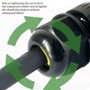 2 x Waterproof IP68 Cable Connectors: GOEDCH 3-Pin Earth Cable