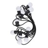 G50 Bulb String Light 5M 10LED White Globe Bulb Decorative