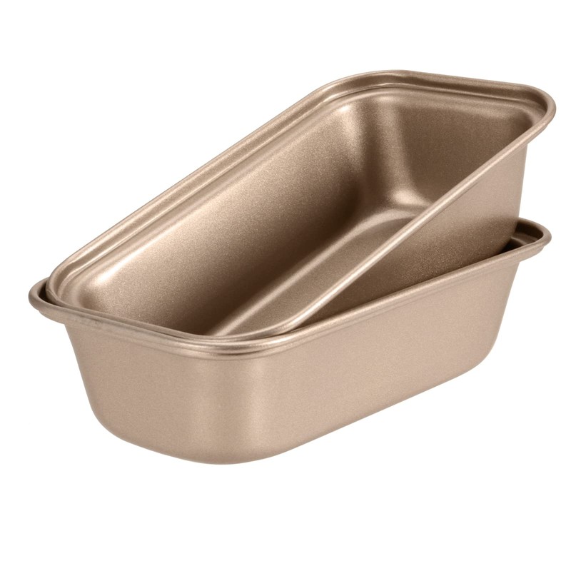 JAPCHET 10 Pieces 15.6 x 8.5 cm Mini Loaf Pan