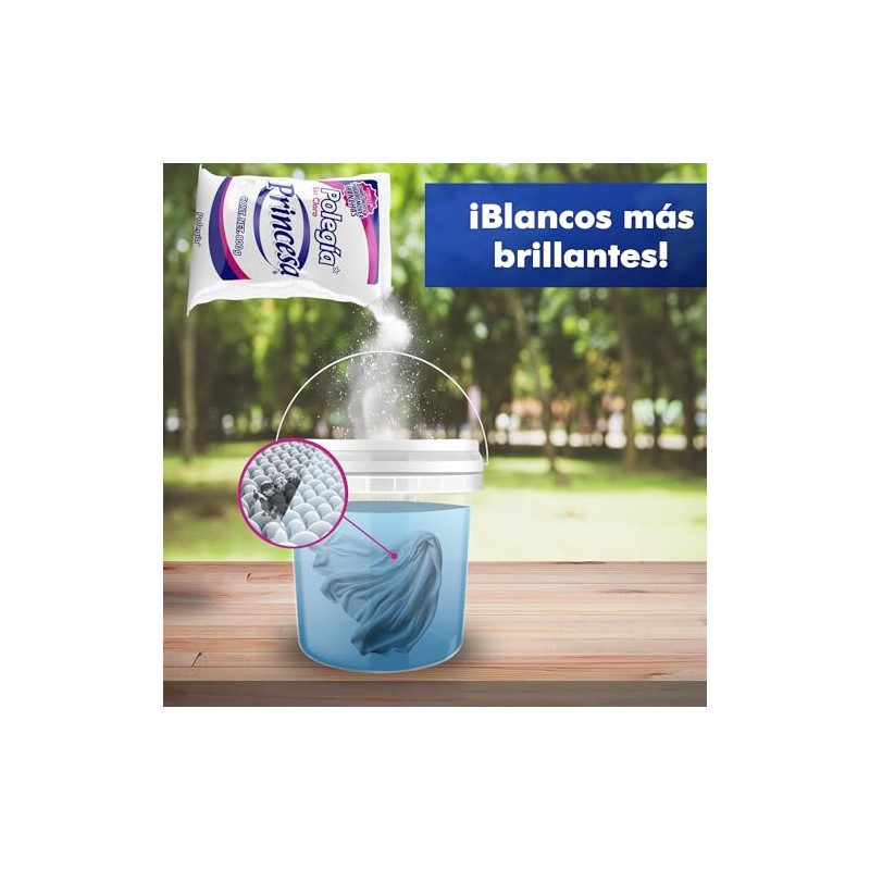 POLEGÍA PRINCESA QUITAMANCHAS 800g, Paquete de 2 unidades