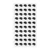 50 Wedding Meal Stickers - Food Identifier & Menu Choice