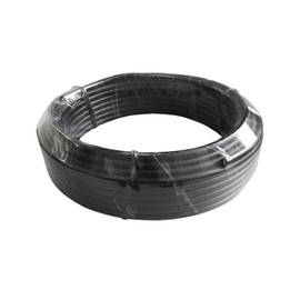 4K8K Broadcasting Compatible Coaxial Cable S-4C-FB-AL 32.8 ft (15 m) Raw Ends Black S4CFB-RMM-15BK