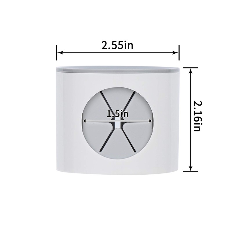 Klxsing Electric Toothbrush Holder, Wall Mounted for Shower Space-Saving, Bathroom
