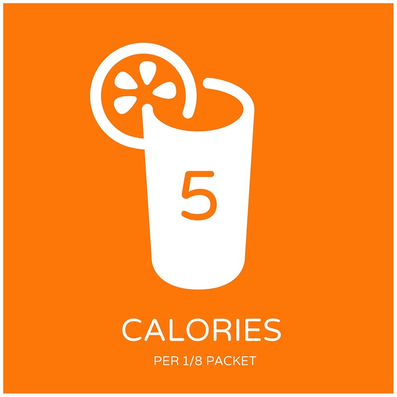 Crystal Light Citrus On-The-Go Powdered Drink Mix with Caffeine, 10